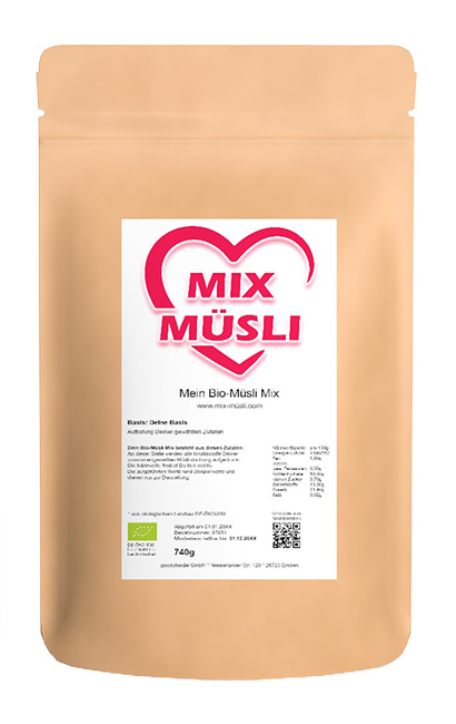 Schwarzkümmel Müsli (Inhalt: 660 g) - Müsli Mischung